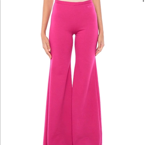 Vetements size S fuschia/pink flare sweat pants (free shipping)